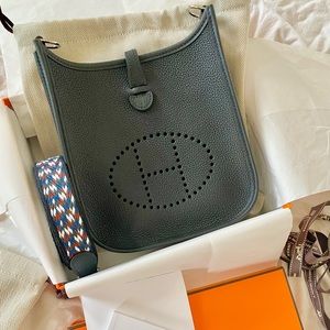 2021 AUTH & BNIB Hermes Evelyne TPM mini